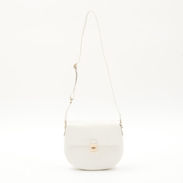 21fr043btq 001 Furla Glen Shoulder Bag Leather White