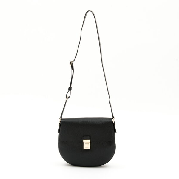 21fr044btq 001 Furla Glen Shoulder Bag Leather Black