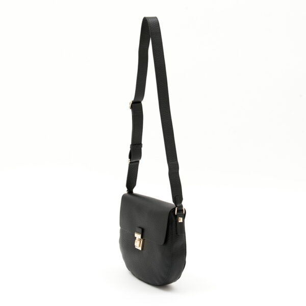 21fr044btq 002 Furla Glen Shoulder Bag Leather Black