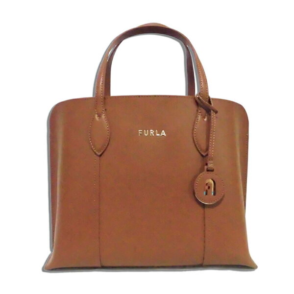 21fr058btq 001 Furla Vittoria M Tote Bag Leather Brown