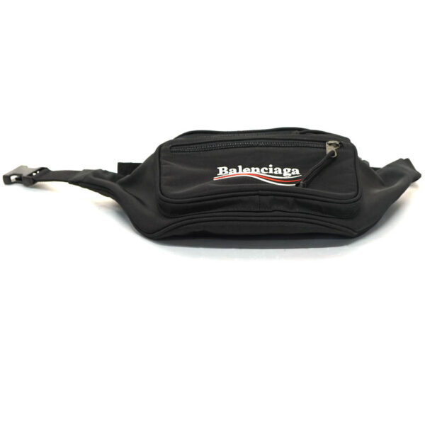 22 1458 5 Balenciaga Explorer Belt Bag Nylon Black