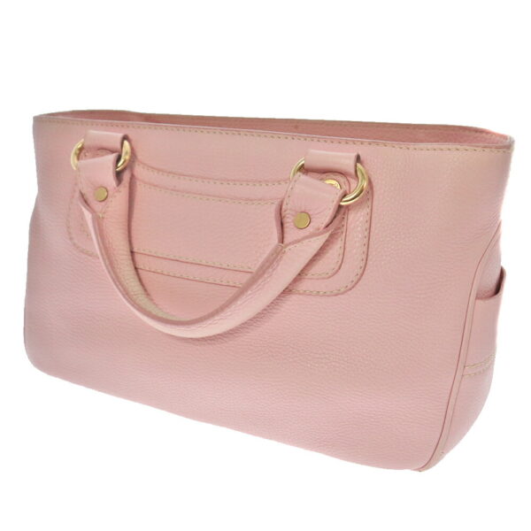 22 323 2 Celine Boogie Leather Handbag Pink