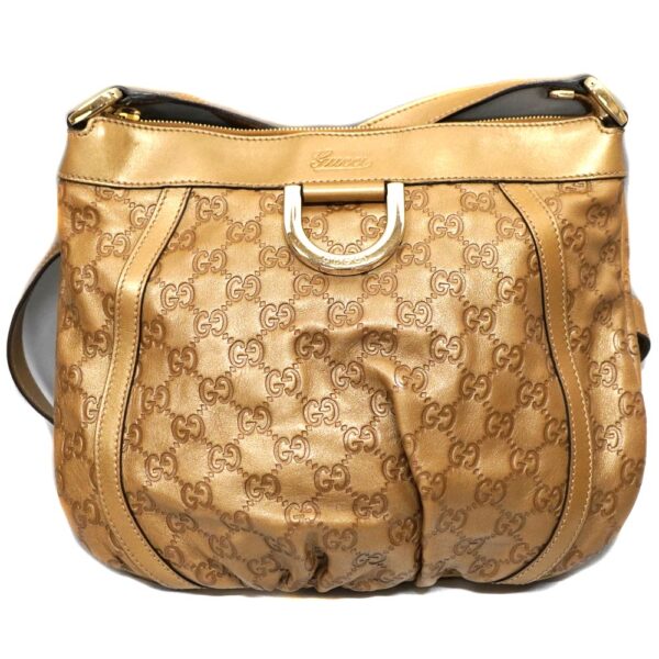 22 5170 1 Gucci Shoulder Bag Guccisima GG Signature Beige Brown