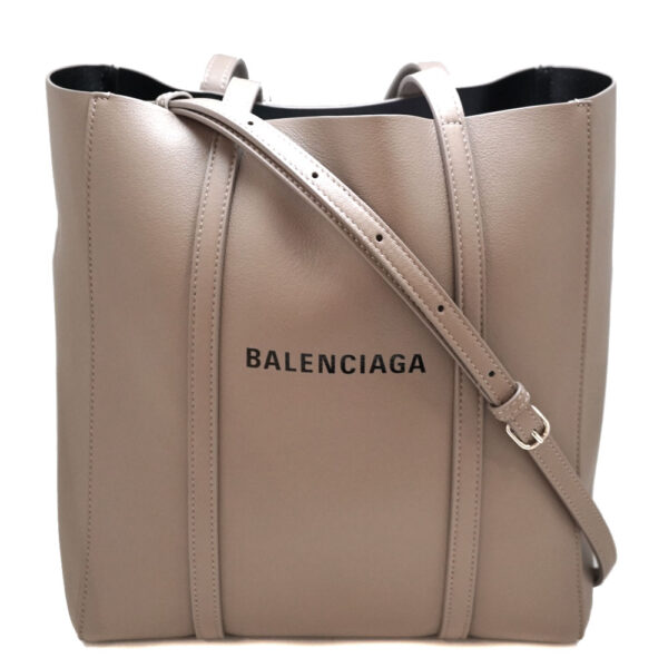 22 6259 Balenciaga Everyday Tote Leather Black