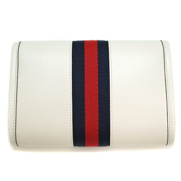 22 732 4 Gucci Raja Mini Shoulder Bag Tiger Leather White Blue Red