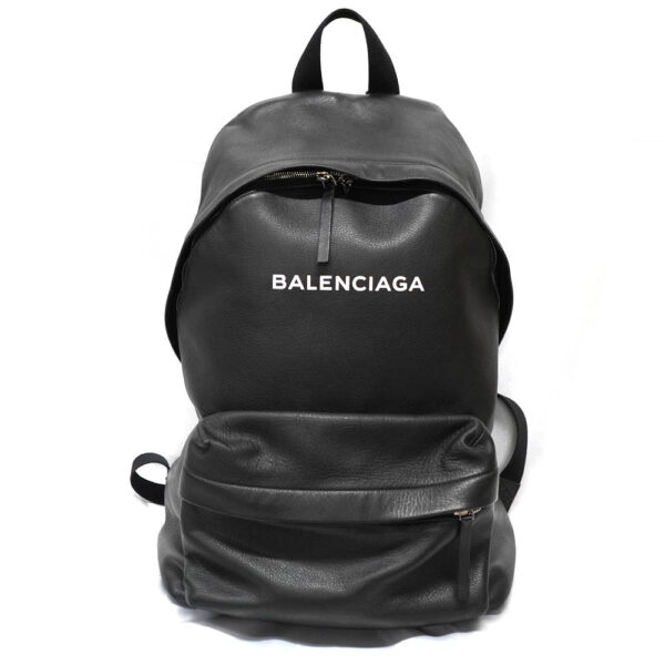 22 772 1 Balenciaga Backpack Leather Black