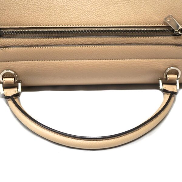 22 9470 7 Celine Trapeze Handbag Beige