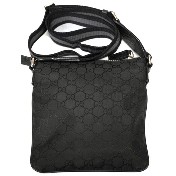 22 9794 2 Gucci Pochette Crossbody GG Canvas Black