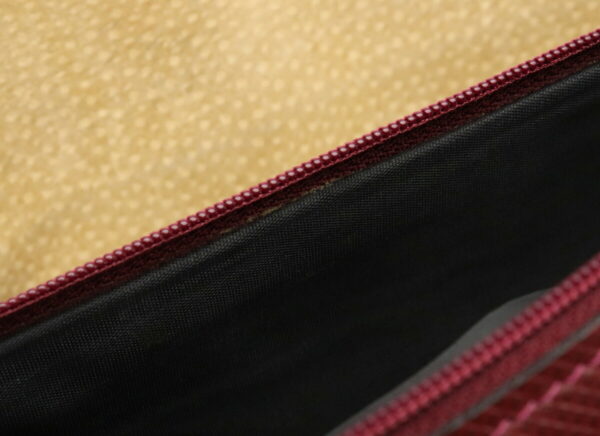 22010032 5 Bottega Veneta Business Bag Briefcase Embossed Leather Bordeaux