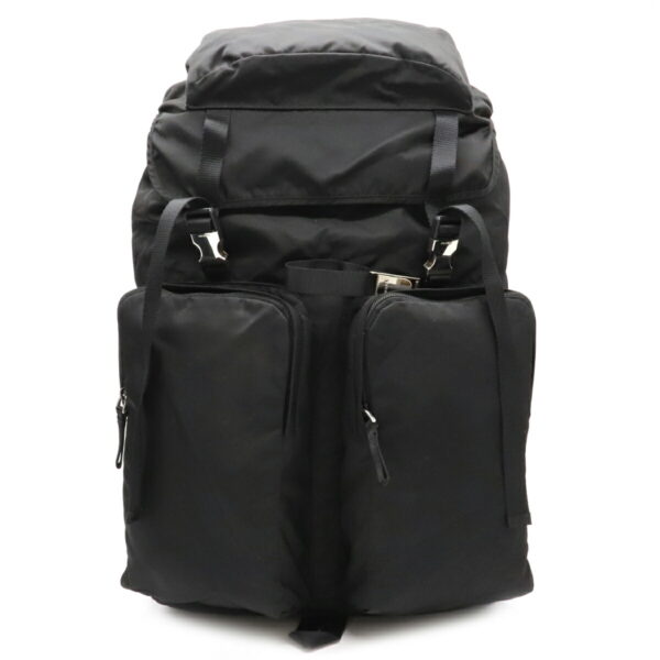 22031001 Prada Rucksack Nylon Nero Black