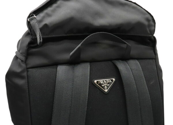 22031001 3 Prada Rucksack Nylon Nero Black