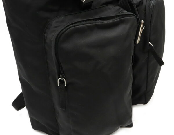 22031001 6 Prada Rucksack Nylon Nero Black