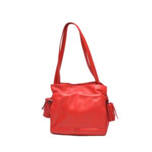 2203190002027 1 Louis Vuitton Wilshire PM Tote Bag Leather Rouge Fauvist