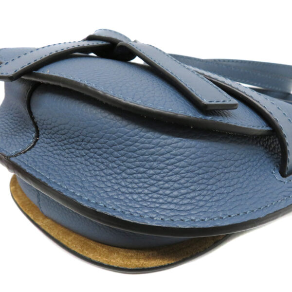 2204 Loewe Gate Dual Mini Shoulder Bag Blue