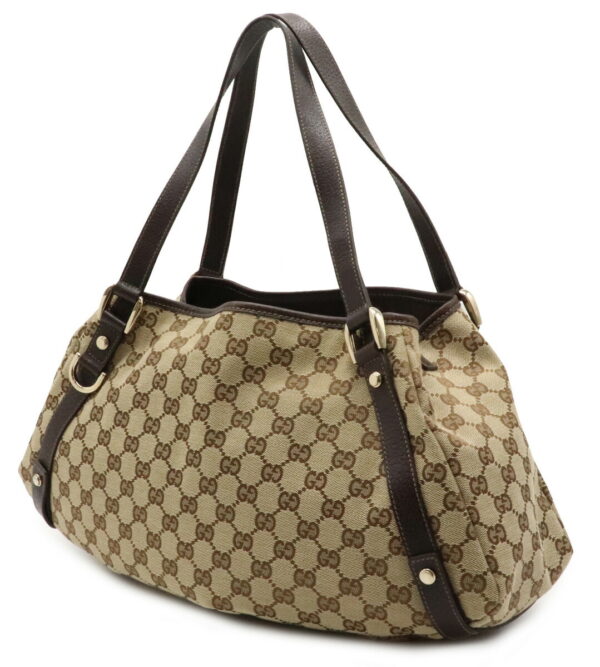 22040097 1 Gucci GG Tote Shoulder Bag Khaki