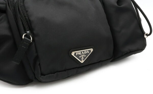 22040947 7 Prada Waist Bag Nylon Nero Black