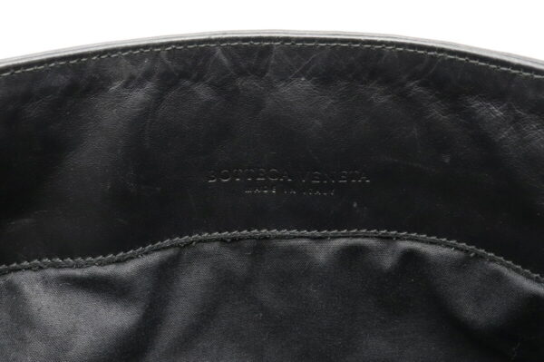 22041055 7 Bottega Veneta Intrecciato Shoulder Bag Black