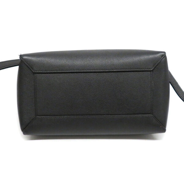 22044305 Celine Belt Micro Grained Calfskin Bag Black