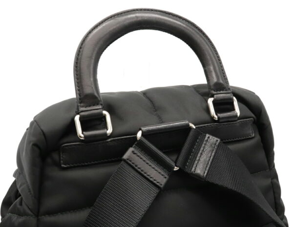 22050165 3 Prada Rucksack Nylon Leather Nero Black