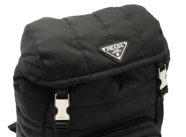 22050165 8 Prada Rucksack Nylon Leather Nero Black