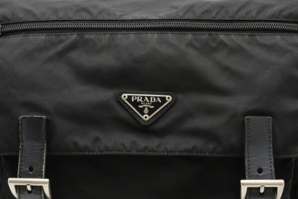 22050449 8 Prada Crossbody Bag Nylon Leather Nero Black