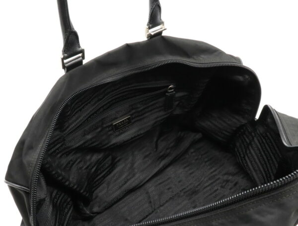 22050722 4 Prada Bag Nylon Leather Nero Black