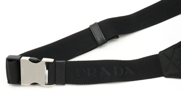 22050918 3 Prada Waist Bag Nylon Nero Black