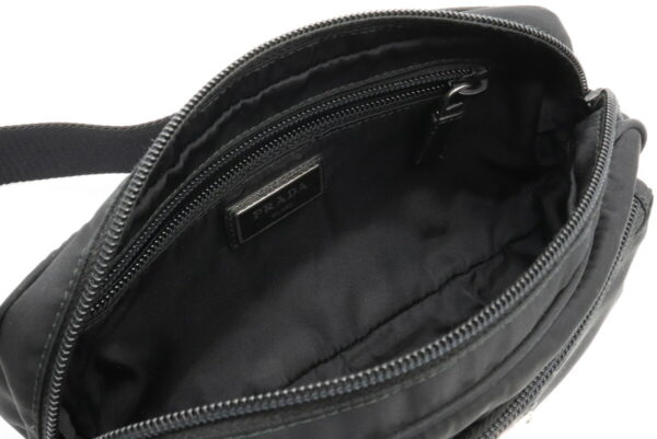 22050918 4 Prada Waist Bag Nylon Nero Black