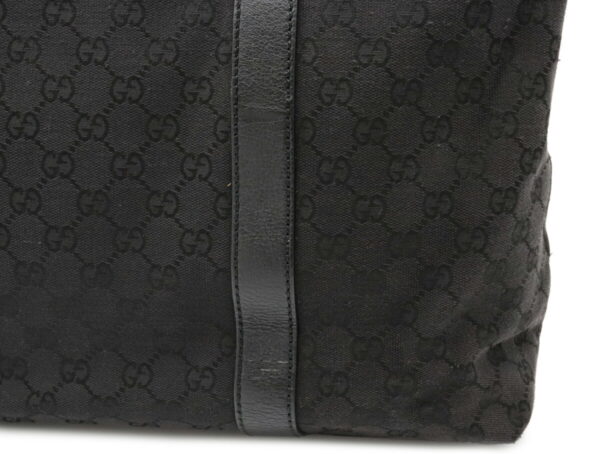 22050924 6 Gucci GG Tote Shoulder Bag Black