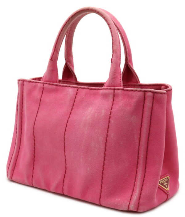 22051074 1 Prada Canapa Mini Tote Bag Fuchsia Pink