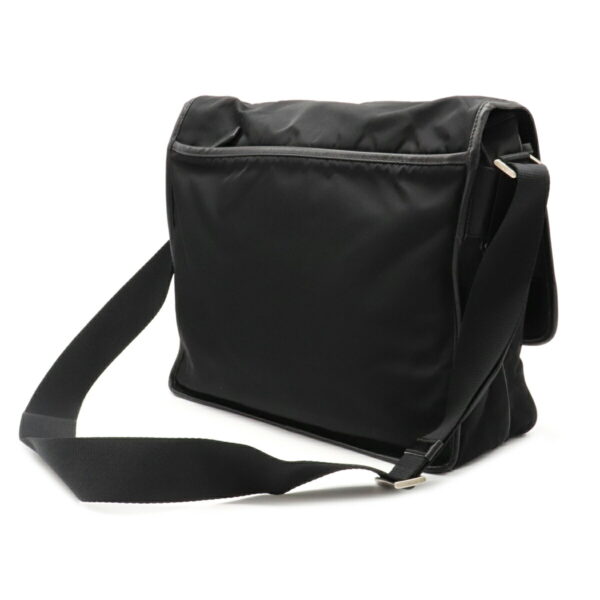 22060224 1 Prada Messenger Bag Nylon Leather Nero Black