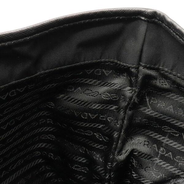 22060224 6 Prada Messenger Bag Nylon Leather Nero Black