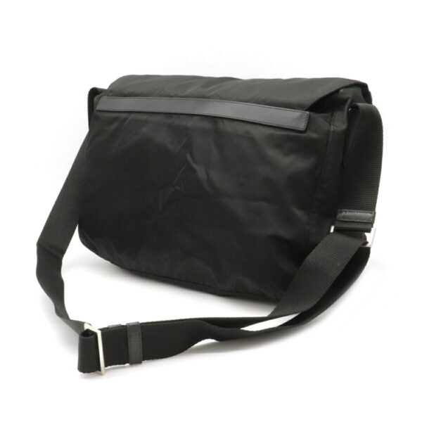 22060863 1 Prada Vela Messenger Bag Nylon Leather Nero Black