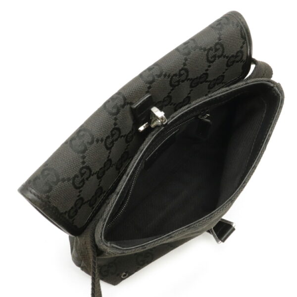 22060904 4 Gucci GG Mini Body Waist Bag Black