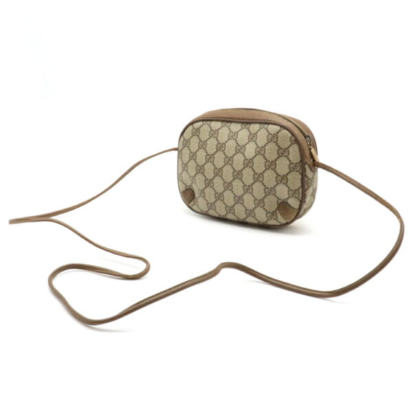 22070957 1 Gucci Gucci GG Plus Sherry Line Crossbody Pochette Beige