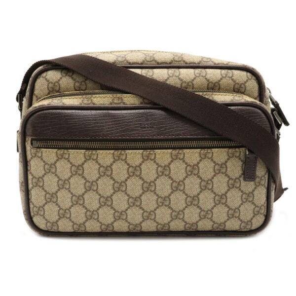 22080612 Gucci GG Supreme GG Plus Crossbody Shoulder Bag Beige