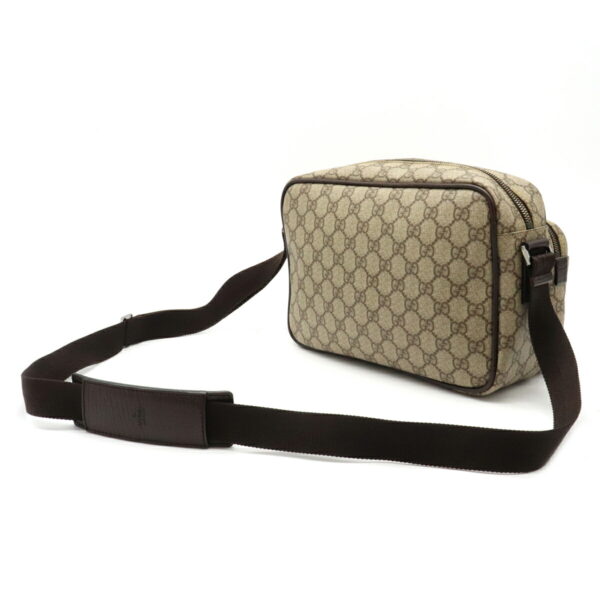 22080612 1 Gucci GG Supreme GG Plus Crossbody Shoulder Bag Beige