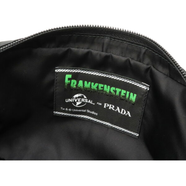 22080696 8 Prada Tessuto Waist Bag Nylon Black Green