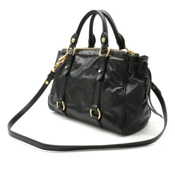 22080705 1 Miu Miu Shoulder Bag Leather Nero Black