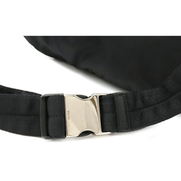 22090702 3 Prada Waist Bag Nylon Nero Black