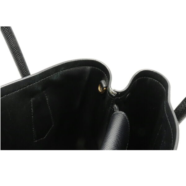 22120963 6 Prada Saffiano Tote Bag Leather Nero Black