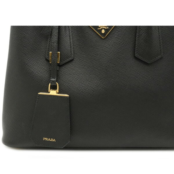 22120963 8 Prada Saffiano Tote Bag Leather Nero Black