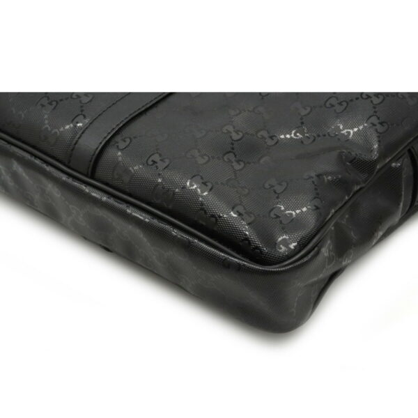 22150865 2 Gucci GG Implement Leather Business Briefcase Black