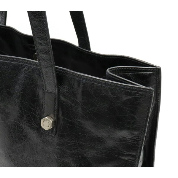 22170696 6 Prada Skull Tote Bag Leather Nero Black