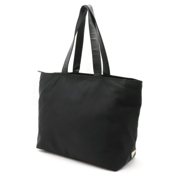 22171083 1 Prada Jacquard Tote Bag Nylon Nero Black