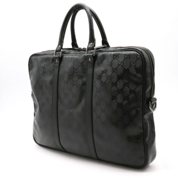 22211062 2 Gucci GG Implement Business Briefcase Black