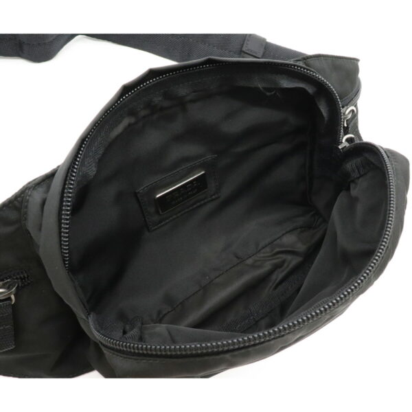 22230320 5 Prada Waist Bag Nylon Nero Black