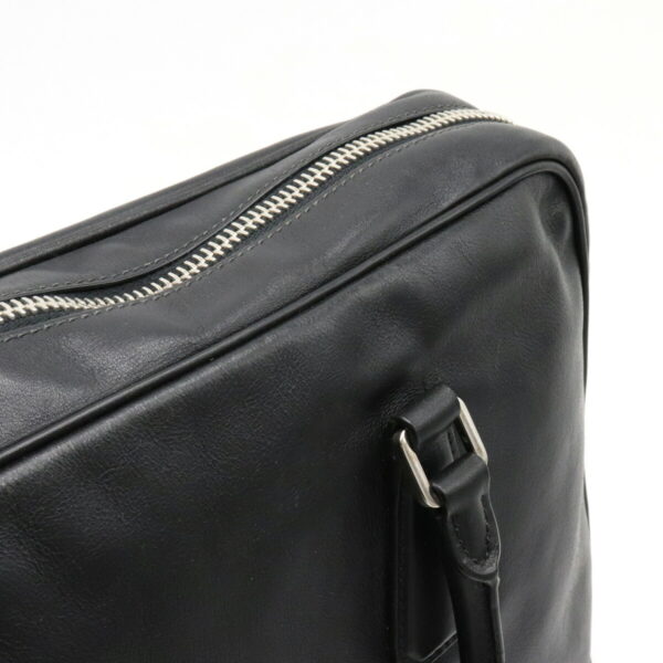 22230442 7 Prada Saffiano Travel Briefcase Leather Nero Black