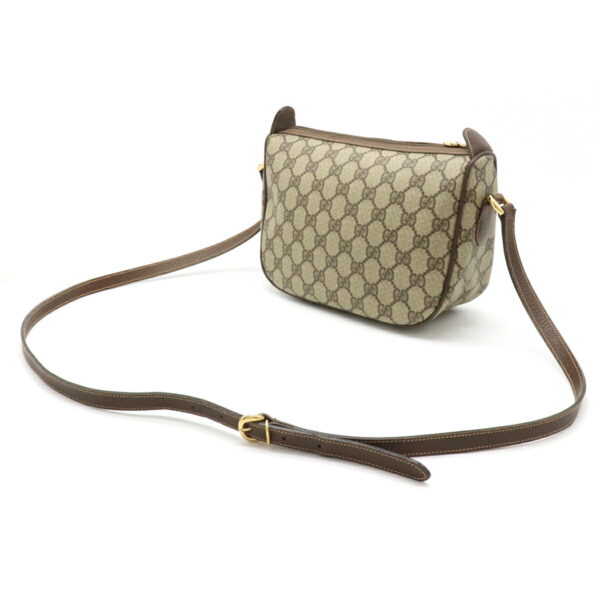 22230502 2 Gucci Gucci GG Plus Sherry Line Crossbody Pochette Beige