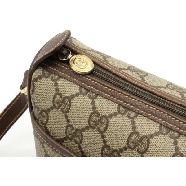 22230502 6 Gucci Gucci GG Plus Sherry Line Crossbody Pochette Beige